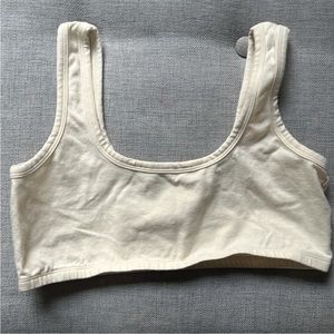 NWOT ARQ Wide Strap Bra - Cotton